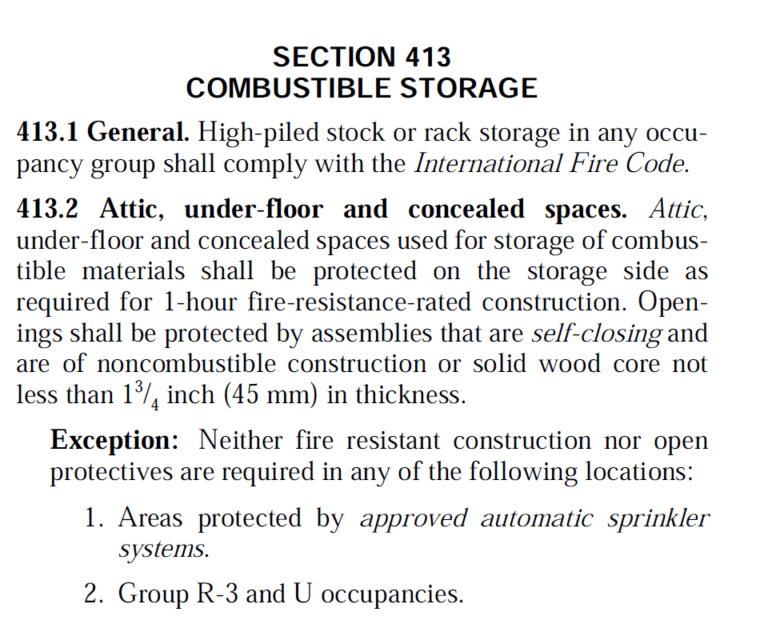 HighPiled Combustible Storage Common Special Requirements John P HighPiled Combustible Storage Common Special Requirements John P
